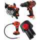 Electric, cordless tools
