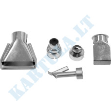 Set of nozzles for hair dryer / blow dryer | for plastic welding (YT-82301)