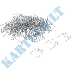 Plastic welding staples | Type W | Ø 0.8 mm | 100 pcs. (873-6)