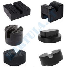 Set of rubber soles/pads | for car lifts | 6 pcs. (RP6S)