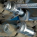 The special tool for shock absorber removal/strut extension is hardened