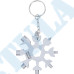 Multi Tool | Snowflake | 18-in-1 | Stainless steel (85880)