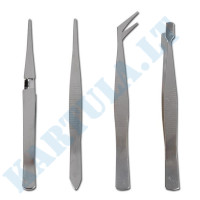 Set of tweezers | 105-120 mm | 4 pcs. (TS4)