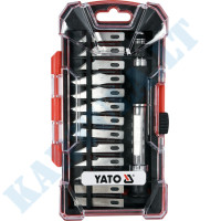 Set of blades for precision work | 14 pcs. (YT-75140)
