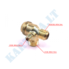 Check valve 16G3/8`(M) ~M19x1.5mm BM25-50A, V30-50