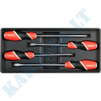 Hammer driver set | with a tray in the cabinet | 4 pcs. (YT-55469)