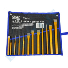 Set of punches and chisels 12d. (10636)