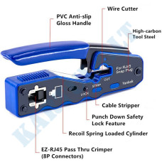 Wire Tester | Pliers for crimping wire connections | RJ45 (YK-670)