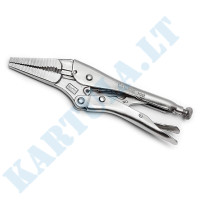 Locking pliers straight extended 225mm
