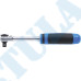 Ratchet handle for heads | fine teeth / narrow head | 6.3 mm (1/4") (610)