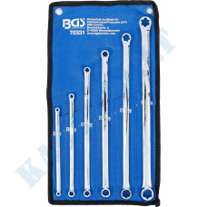 Wrenches with E-type ring heads | longest type 6 pcs. (70331)