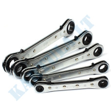 Set of two-way socket wrenches | 6x8-19x22 mm | 5 pcs. (G10046)